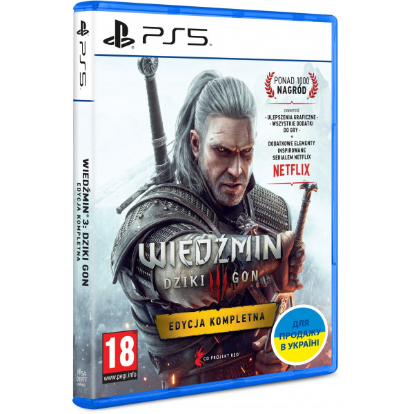 Гра The Witcher 3: Wild Hunt Complete Edition для Sony PlayStation 5, Russian version, Blu-ray (5902367641610)