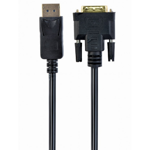 Кабель Cablexpert DisplayPort - DVI (М/М), 1.8 м, чорний (CC-DPM-DVIM-6)