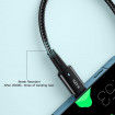 Кабель Essager Sunset USB Type-C - USB Type-C (M/M), 100W, 2 м Black (EXCTT1-CGA01)