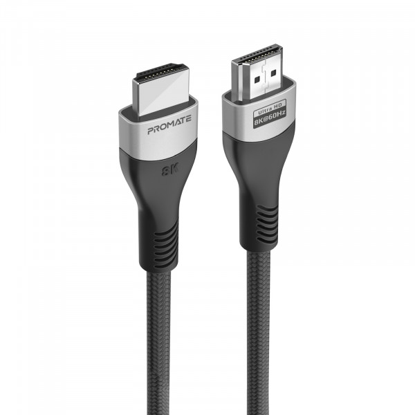 Кабель Promate PrimeLink HDMI - HDMI v.2.1, (M/M), 3 м, Grey (primelink8k-300.grey)