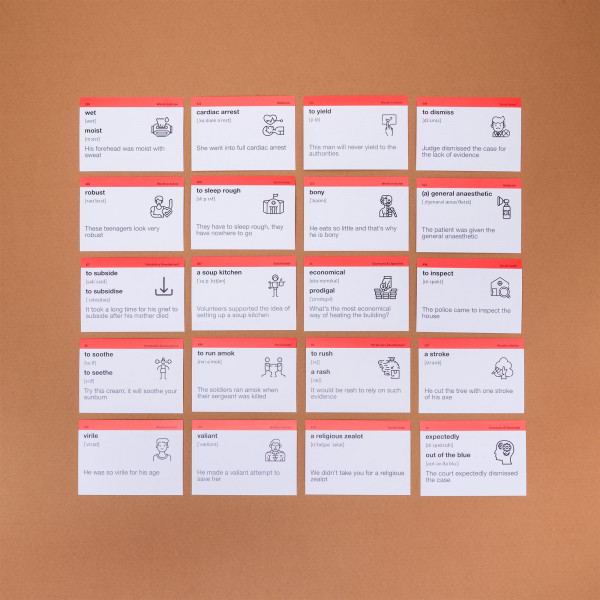 Картки для вивчення англійської мови English Student. IELTS 7.0-8.0