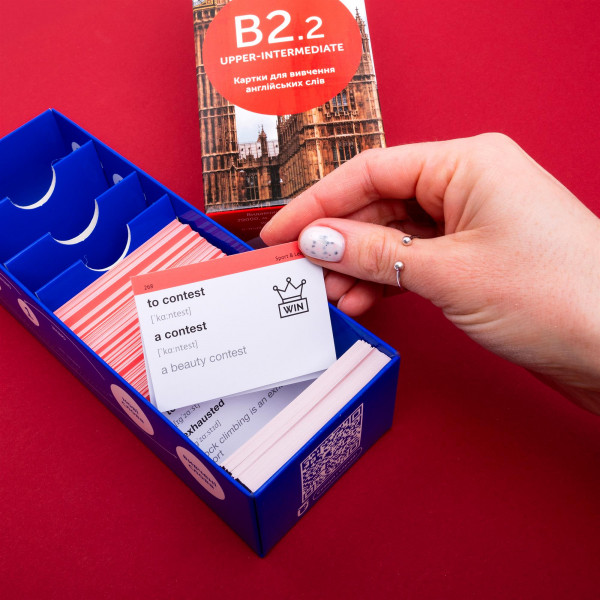 Картки для вивчення англійської мови English Student. Level Up B2.1, B2.2, C1, C2