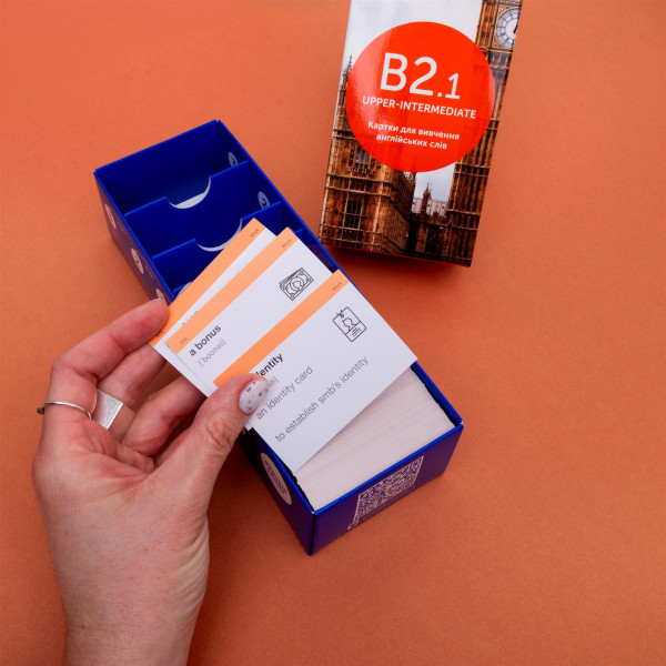 Картки для вивчення англійської мови English Student. Level Up B2.1, B2.2, C1, C2