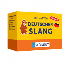 Картки для вивчення німецької мови English Student. Deutscher Slang