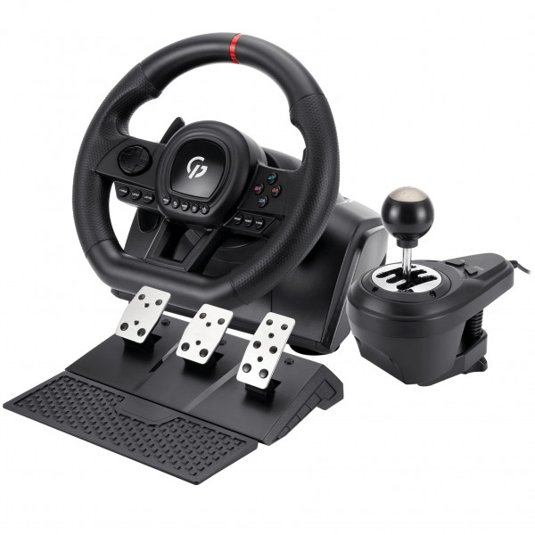 Кермо GamePro RW038PM з педалями та коробкою передач