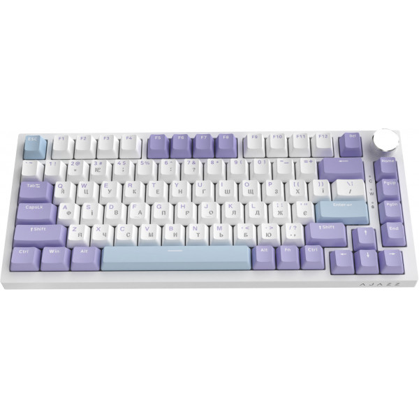 Клавіатура Ajazz AK820 Sea Salt Switch White USB-C (AK820-SS-PWB)