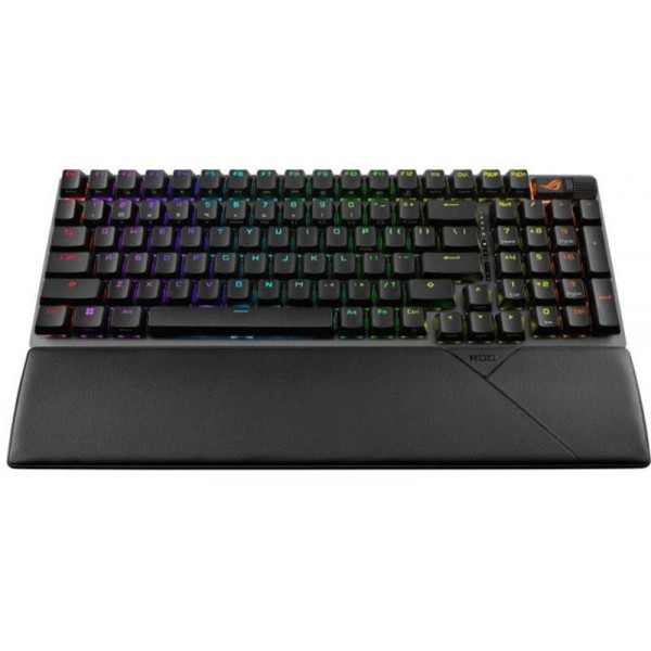 Клавіатура бездротова Asus ROG Strix Scope II 96 RGB NX Wireless Black (90MP037A-BKUA01)