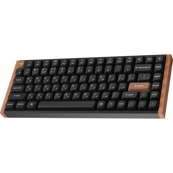 Клавіатура бездротова Keychron K2 HE Magnetic Switch Black RGB (K2H-F1-UA)