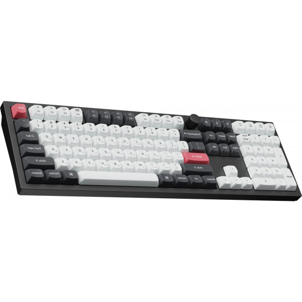 Клавіатура бездротова Keychron Q6 HE Magnetic Switch Black RGB (Q6H-M1-UA)