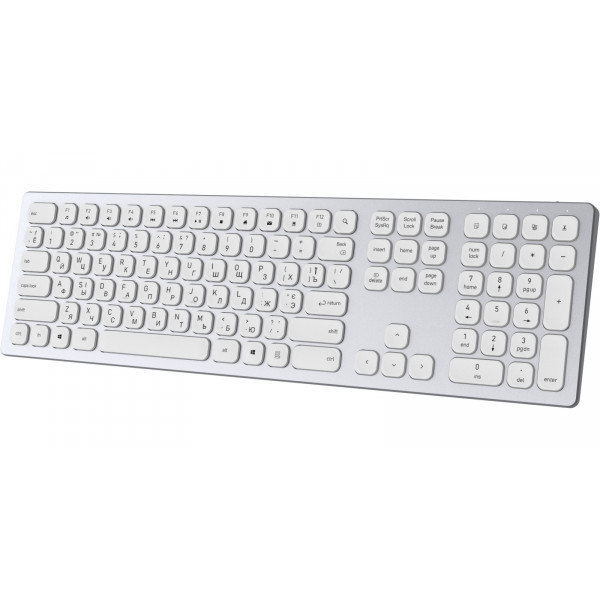 Клавіатура бездротова OfficePro SK1550W White