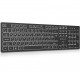 Клавіатура бездротова REAL-EL RK-725W Black
