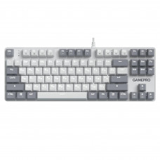 Клавіатура GamePro Genesis Metallic MK110W Outemu Red Swithes USB White