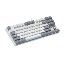 Клавіатура GamePro Genesis Metallic MK110W Outemu Red Swithes USB White