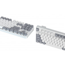 Клавіатура GamePro Genesis Metallic MK110W Outemu Red Swithes USB White