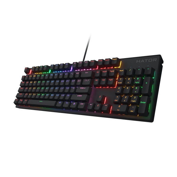 Клавіатура Hator Icefall Mecha Rainbow Black (HTK104UA)
