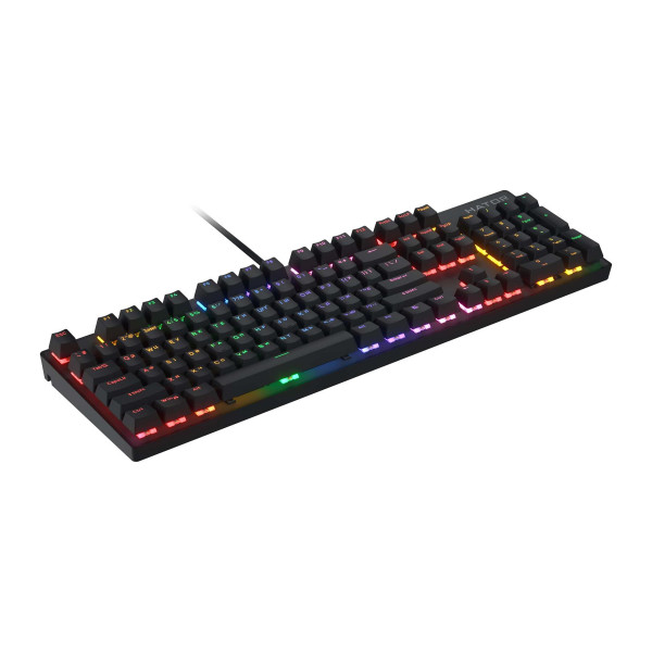 Клавіатура Hator Icefall Mecha Rainbow Black (HTK104UA)