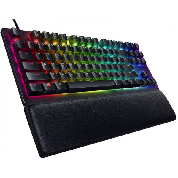 Клавіатура Razer Huntsman V2 TKL Purple Switch Black (RZ03-03941400-R3R1)