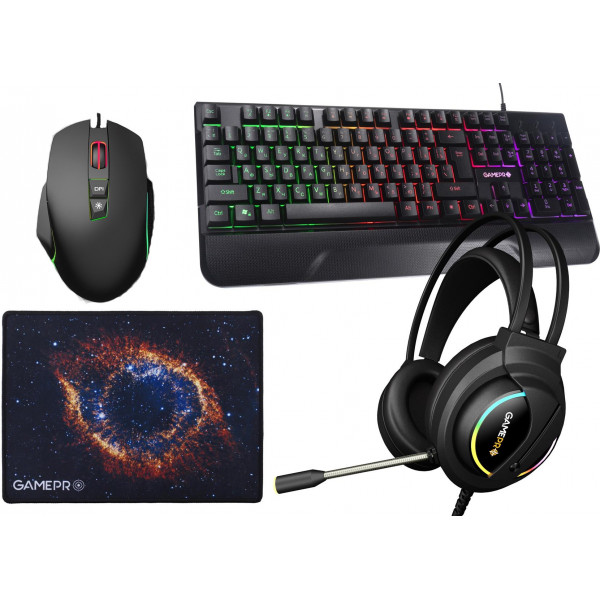 Комплект GamePro Gameset 4 в 1 USB (GS1252)