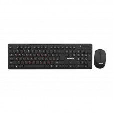Комплект (клавіатура, миша) Maxxter KMS-WCM-02B-UA Black