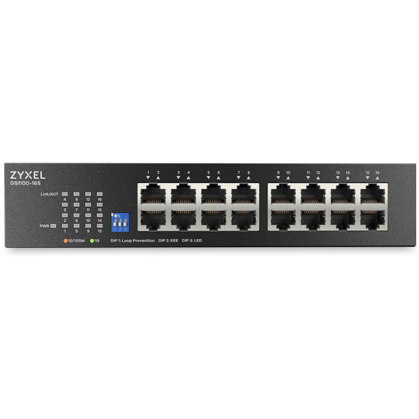 Комутатор ZYXEL GS1100-16S (GS1100-16S-EU0101F)