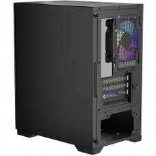 Корпус 1stPlayer X2-M-BK-4F1-PS-600FK-EU Black 600W