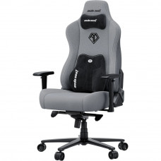 Крісло для геймерів Anda Seat Novis Plus Size XL Fabric Grey (AD23YC-XL-01-G-F-G04)