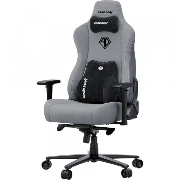 Крісло для геймерів Anda Seat Novis Plus Size XL Fabric Grey (AD23YC-XL-01-G-F-G04)