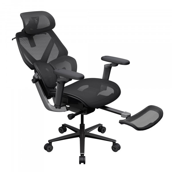 Крісло для геймерів TX3 Flex Pro Footrest Mesh Black (TEGC-3089101.11)