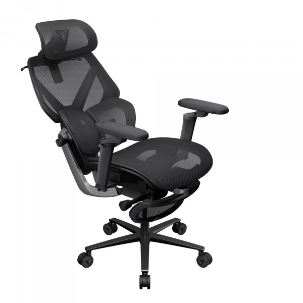 Крісло для геймерів TX3 Flex Pro Footrest Mesh Black (TEGC-3089101.11)
