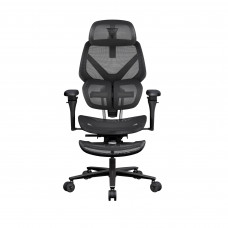 Крісло для геймерів TX3 Flex Pro Footrest Mesh Black (TEGC-3089101.11)