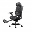 Крісло для геймерів TX3 Flex Pro Footrest Mesh Black (TEGC-3089101.11)