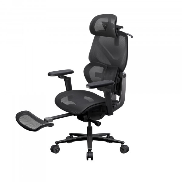Крісло для геймерів TX3 Flex Pro Footrest Mesh Black (TEGC-3089101.11)