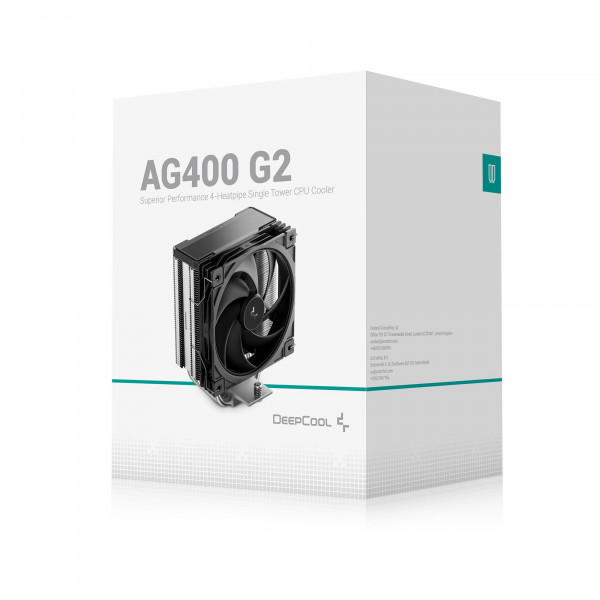 Кулер процесорний DeepCool AG400 G2 (R-AG400-BKNPMG2-G)