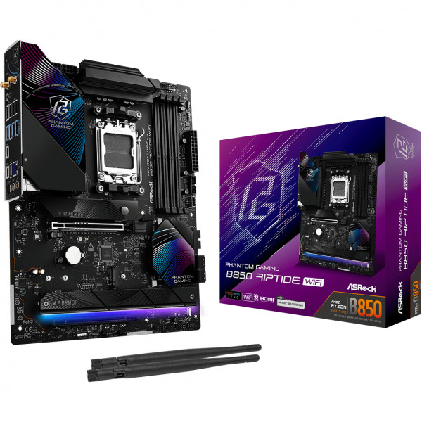 Материнська плата ASRock B850 Riptide WiFi Socket AM5