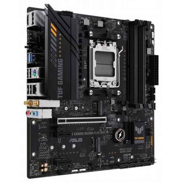 Материнська плата Asus TUF Gaming A620M-Plus WiFi Socket AM5