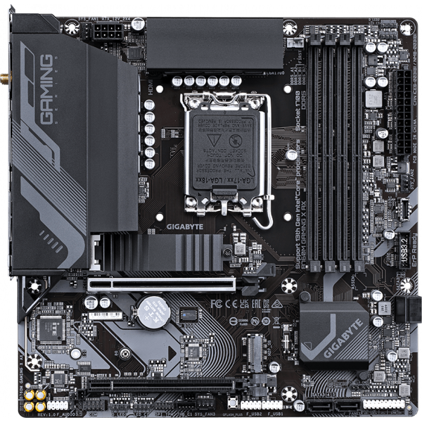 Материнська плата Gigabyte B760M Gaming X AX Socket 1700