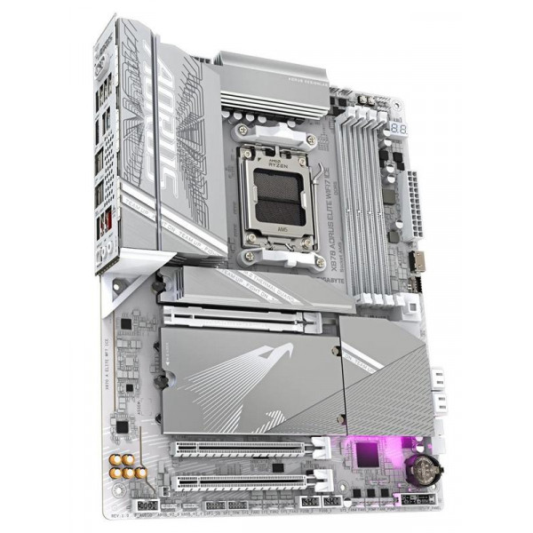 Материнська плата Gigabyte X870 Aorus Elite WiFi7 Ice Socket AM5