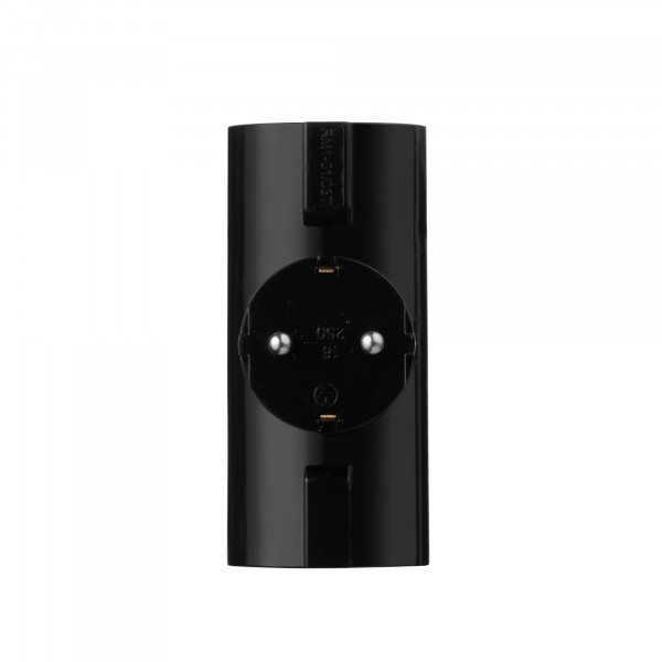 Мережевий адаптер 2E 3xТип F, 16A, чорний (2E-AD0103BK)