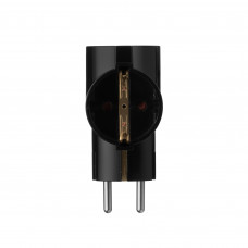 Мережевий адаптер 2E 3xТип F, 16A, чорний (2E-AD0103BK)