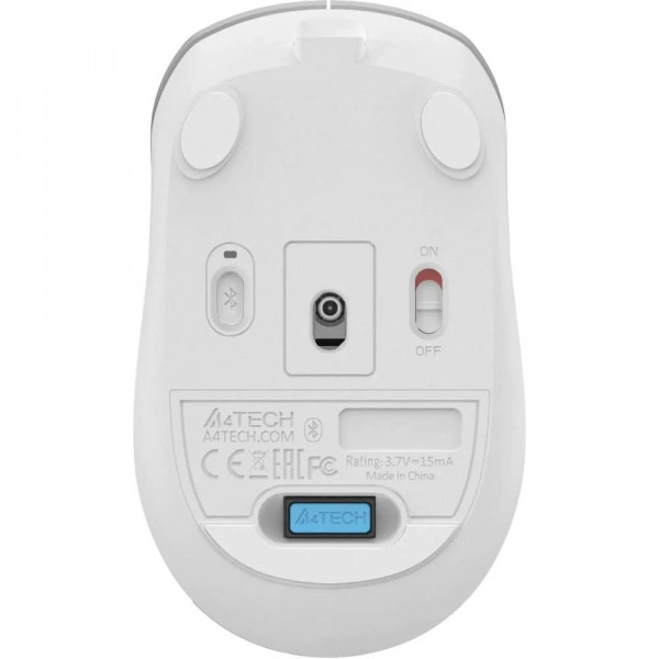Миша бездротова A4Tech FB26CS Air2 Icy White