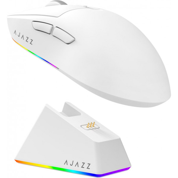 Миша бездротова Ajazz AJ139 V2 White (AJ139-V2-MC-W)