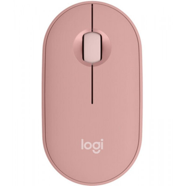 Миша бездротова Logitech Pebble Mouse 2 M350s Rose (910-007014)