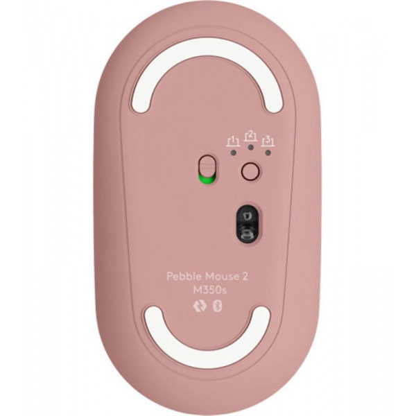 Миша бездротова Logitech Pebble Mouse 2 M350s Rose (910-007014)