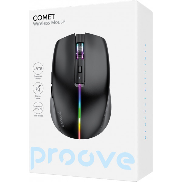 Миша бездротова Proove Comet Black (WMCM00022001)