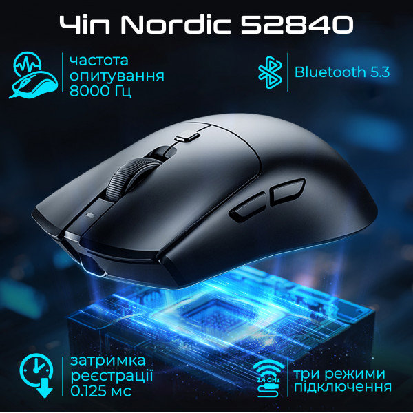 Миша бездротова RAWM SA-MH01 White