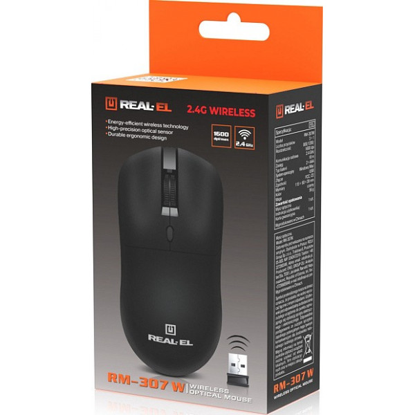 Миша бездротова REAL-EL RM-307W