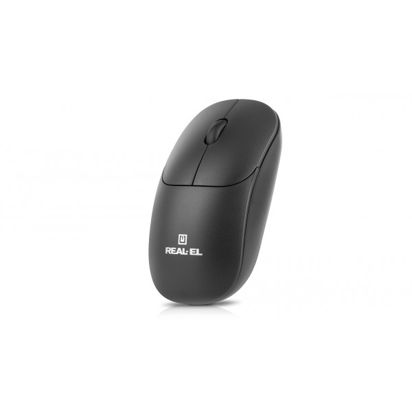 Миша бездротова REAL-EL RM-311 W Black