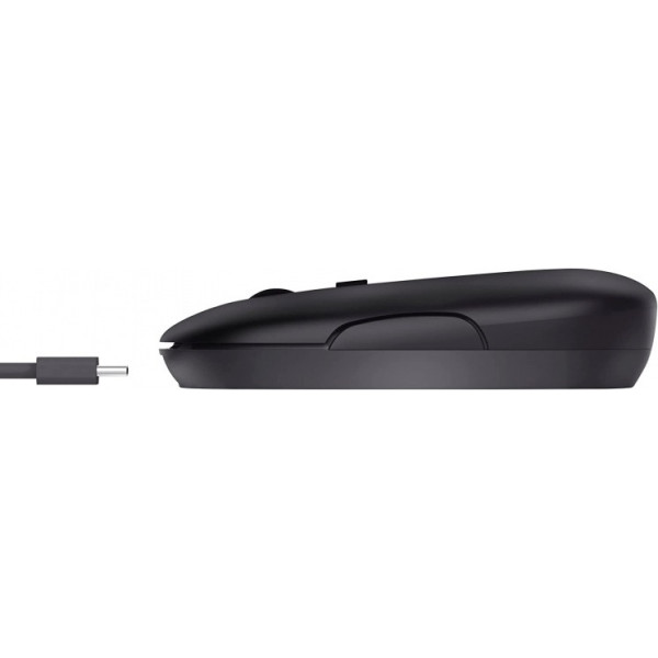 Миша бездротова Trust Puck Rechargeable Black (24059)