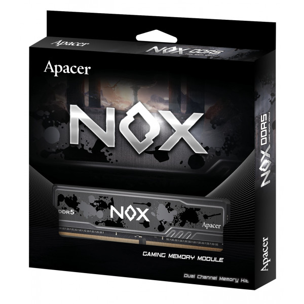 Модуль пам`ятi DDR5 2x16GB/5600 Apacer NOX (AH5U32G56C522MBAA-2)