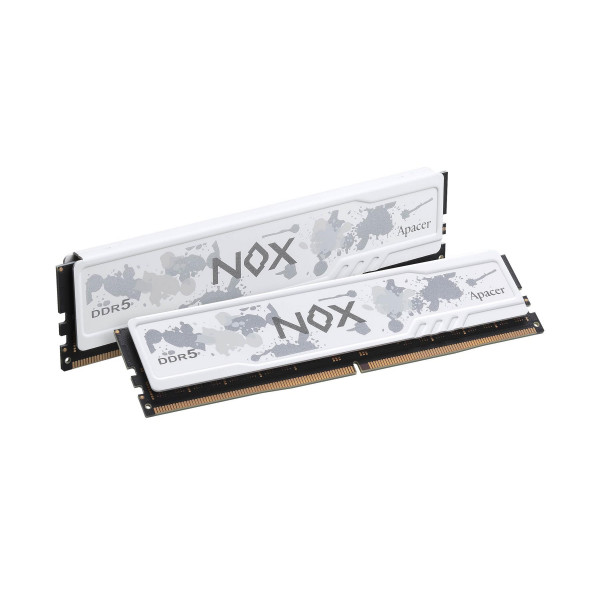 Модуль пам`ятi DDR5 2x16GB/5600 Apacer NOX RGB White (AH5U32G56C522NWAA-2)